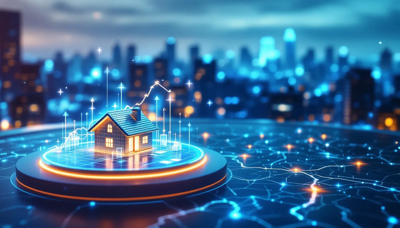 Top 3 AI for Real Estate Leads Tools You Need in 2025 2 Visual representation of predictive analytics in real estate lead generation.